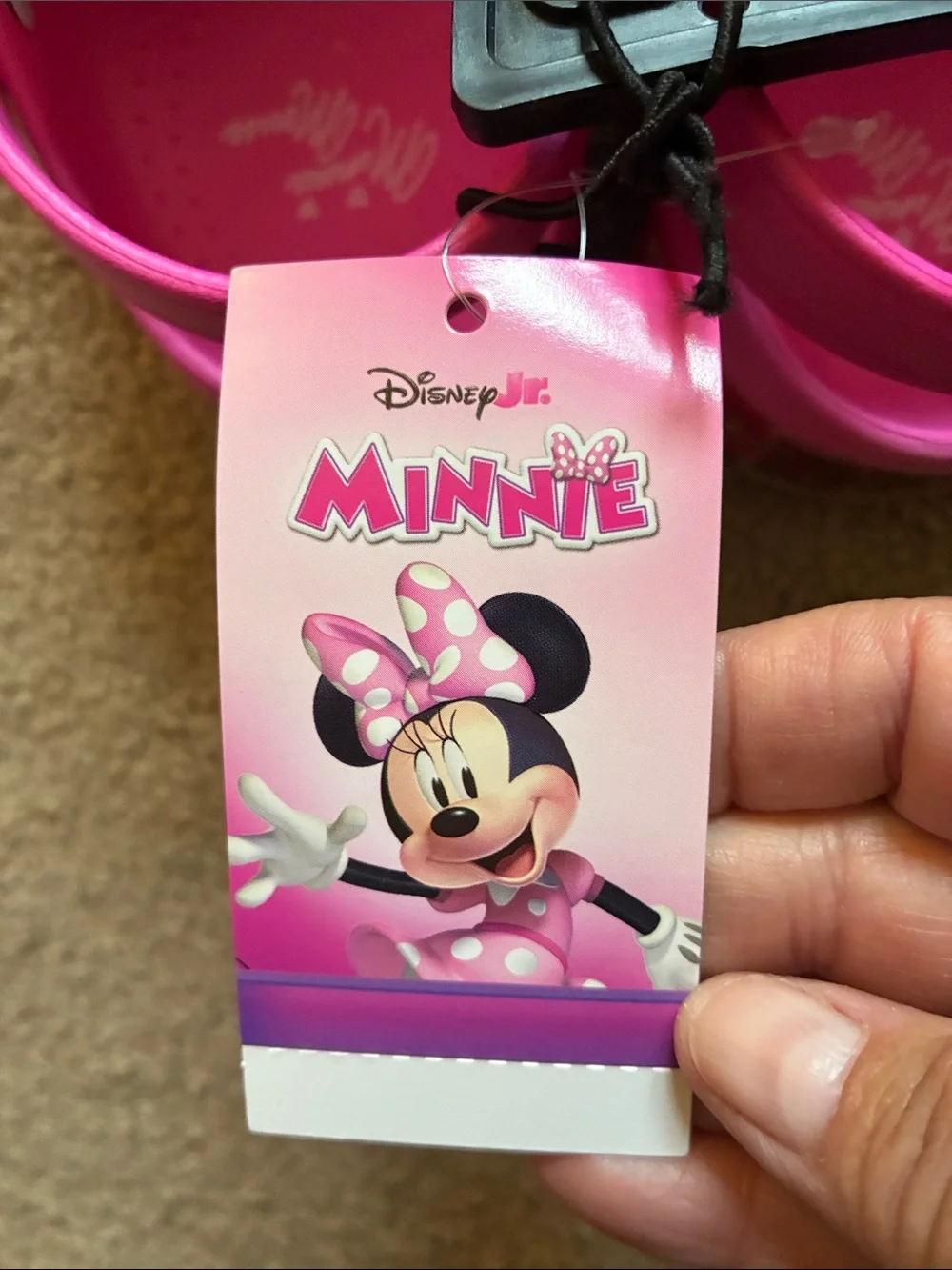 Disney Jr. Girls Minnie Mouse & Daisy Duck Clog Sandals - Size 9/10